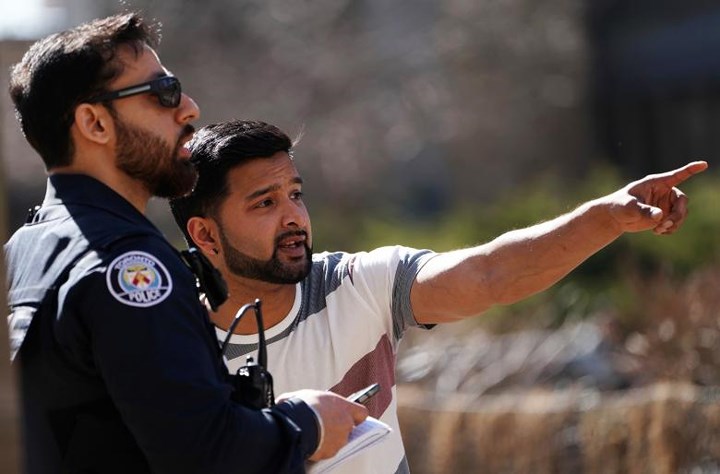 Hiện trường vụ đâm xe tải ở Canada khiến hàng chục người thương vong